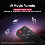 LG 55-Inch Class OLED evo AI 4K C5 Series Smart TV w/Dolby Atmos, Dolby Vision, HDR10, AI Super Upscaling 4K, Filmmaker Mode, Wow Orchestra, Alexa Built-in (OLED55C5PUA, 2025) - Image 9