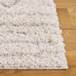 SAFAVIEH Area Rug 9x12 - Arizona Shag Collection - Large - Ivory & Beige, Moroccan Boho Design, Non-Shedding & Easy to Clean, Ideal for Living Room, Bedroom, Dining Space (ASG741A) - Image 6