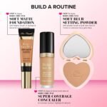Too Faced Born This Way Soft Matte Foundation | Hydrating, Blurring, Waterproof, All-Day Oil Control Foundation that Helps Smooth Skin’s Appearance, 1 Fl Oz - Image 8