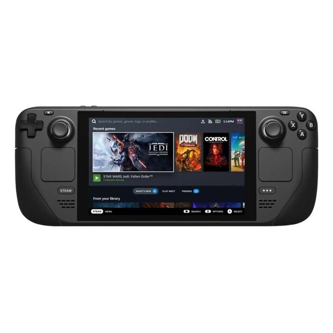 1771551696_51Nw-kEg9zL._SL1100_.jpg VALVE Steam Deck OLED 1TB SSD + 16GB RAM (International Version) - 7.4" inch, 90Hz, 1280 x 800px, SteamOS 3.0, Handheld Gaming Console - Image 1