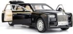 BDTCTK 1/32 Rolls-Royce Phantom Model Car,Zinc Alloy Pull Back Toy car with Sound and Light for Kids Boy Girl Gift(White) - Image 8