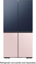 SAMSUNG RAF18DUUQN BESPOKE 4-Door Flex(TM) Refrigerator Panel in Navy Steel - Top Panel - Image 3