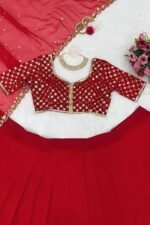 Indian Wedding Style Navratri Lehenga Choli For Women Party Wear with Dupatta.6 - Image 2