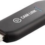 Elgato Cam Link 4K – External Capture Card for DSLR & Camcorder, ActionCam as Webcam, Meet/Stream/Record in 1080p60 or 4K30/4K60, Easy Connect for OBS/Zoom/Discord – HDMI to USB 3.0, PC/Mac/iPad