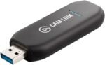Elgato Cam Link 4K – External Capture Card for DSLR & Camcorder, ActionCam as Webcam, Meet/Stream/Record in 1080p60 or 4K30/4K60, Easy Connect for OBS/Zoom/Discord – HDMI to USB 3.0, PC/Mac/iPad