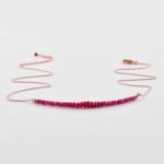 InfiinityGemsArt Burmese Ruby Necklaces For Women Natural Gemstone Handmade Beaded Jewelry, July Birthstone, Chakra Healing Crystals,14K Rose Gold Plated 925 Sterling Silver Chain 18 inch - Image 7