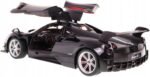 Modern-Depo Licensed RC Car 1:14 Scale Pagani Huayra BC | Rastar Radio Remote Control 1/14 RTR Super Sport Car Model w/ Open Doors (Black) - Image 2