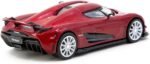 Diecast Model Car Compatible with Tarmac Works 1:64 Koenigsegg Regera Red Metallic Global64 Series T64G-TL017-RE - Image 2