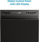 Midea MDF18A1ABB Built-in Dishwasher with 8 Place Settings, 6 Washing Programs, Stainless Steel Tub, Heated Dry, Energy Star, Black - Image 5