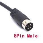 Long 8 PIN DIN Cable Male to Male MIDI Extension Cord for Bang and Olufsen B&O PowerLink mk 2 BeoLab (50 cm) - Image 3