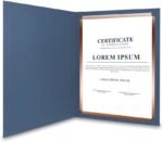 SUNEE Certificate Holders(Navy Blue, 30 Packs), Diploma Covers Gold Foil Border, for Letter Size 8.5x11 Certificates, Cardstock, Document Papers - Image 6
