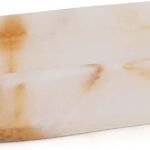 Radicaln Marble Dough Bowl 10" Inches White Onyx Handmade Key Bowl For Dining Table Décor, Ideal Decorative Bowl, Entryway Décor & Farmhouse Décor