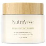 NutraVive Body Protect Cream – Anti-Aging Crepey Skin Moisturizer, 8.1 Oz – Tighten, Tone & Nourish Crepey Skin – Full Body Moisturizing Treatment - Boost Collagen Production & Protect Skin Layers