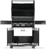 Napoleon Rogue 525 Natural Gas Grill, Black, Stainless Steel Grids, Durable 4-Burner BBQ - Image 3