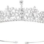 14K Gold Exquisite Handmade Moissanite Bridal Crown, Luxury Wedding Hair Accessory and Headpiece for Women, Dream Gift for Bride, Bridesmaid, or Anniversary Celebration