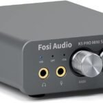 Fosi Audio K5 Pro Gaming DAC Headphone Amplifier Mini Hi-Fi Stereo Digital-to-Analog Audio Converter USB Type C/Optical/Coaxial to RCA/3.5MM AUX for PS5/PC/MAC/Computer