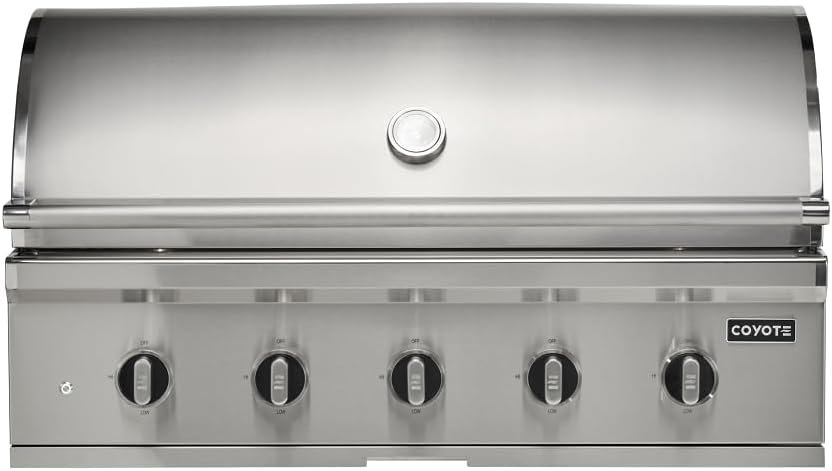 51zN4HYVhnL._AC_SL1230_.jpg COYOTE OUTDOOR LIVING - 42" CL-Series Built-In NG Grill - Natural Gas - Model C3CL42NG - Image 1