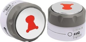 NOVINO Grill Knobs for Weber Summit,2-Pack 91538 Lighted Control Grill Knobs for Weber Summit 2012+ 400/600 Series E-470 670, S-460 470 660 670