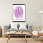 Custom Line Drawing Portrait from Photo, Custom Illustration Print from Photo, Personalized Hand Drawn Art Print, Wedding Couple Illustration Gift Idea, Family Wall Poster, Minimalist Home Decor - Image 7