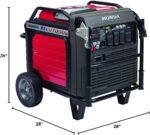 Honda EU7000IS 7,000 Watt Inverter Portable Backup Generator, Super Quiet, Electric Start - Image 3