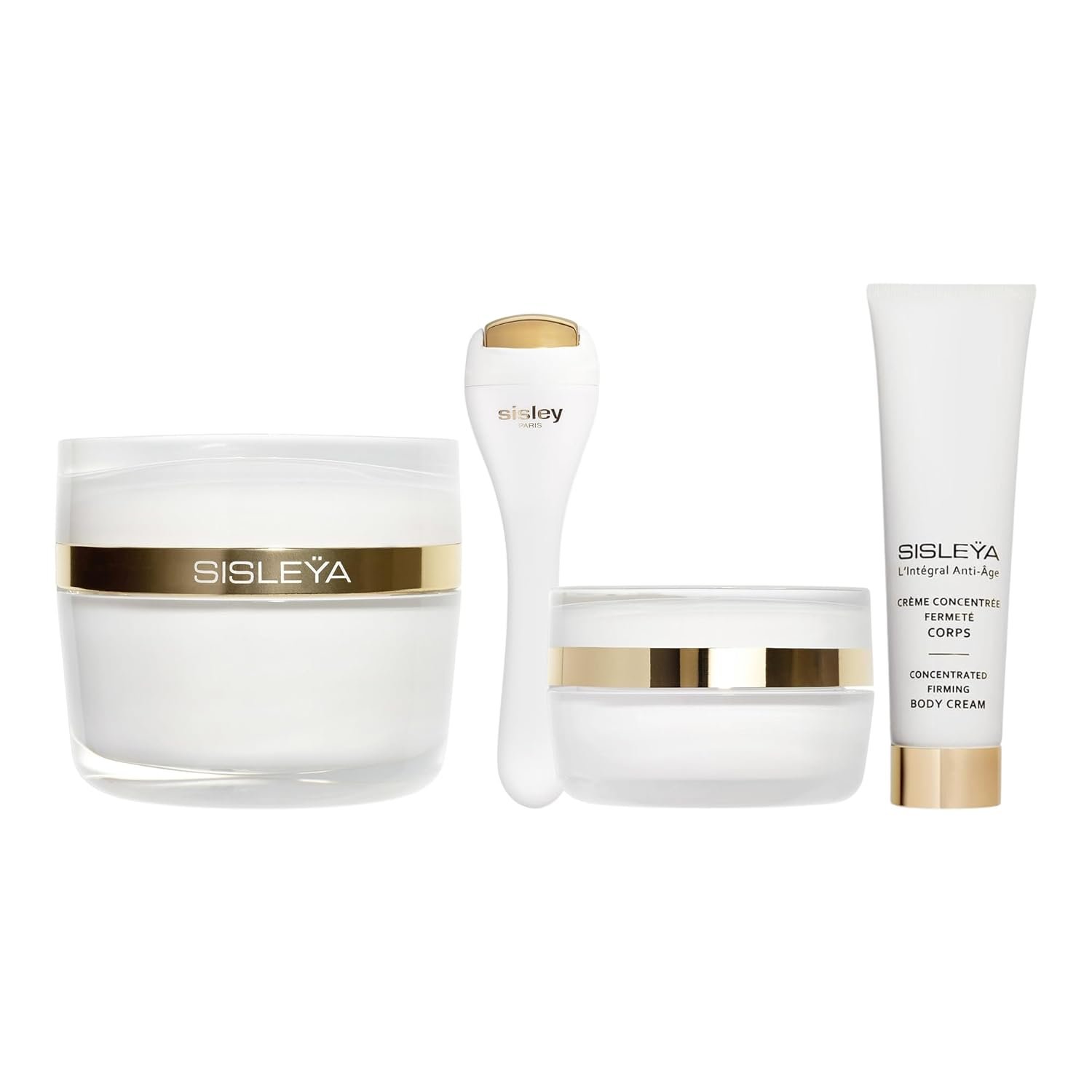 611tGo0u1OL._SL1500_.jpg Sisley Paris Sisleya L'Integral Anti-Age Duo - Includes Anti-Aging Face Moisturizer (50 mL), Eye and Lip Contour Cream (15 mL) with Massage Tool & Concentrated Firming Body Cream (15 mL) - Image 1