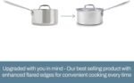 All-Clad D3 10-Piece Stainless Steel Cookware Set, 3-Ply Made in USA Cookware- Includes Frying Pans, Saucepan, Sauté-Pan, Stockpot, Professional Cookware -Induction & Oven Safe - Image 9