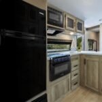 RecPro 4.4 Cu Ft 12V RV Refrigerator with Freezer | Frost-Free, Black Finish | Adjustable Shelves, Reversible Door, Built-In Lock | Off-Grid Camper Fridge | 19.5”W x 23.5”D x 43.5”H - Image 5