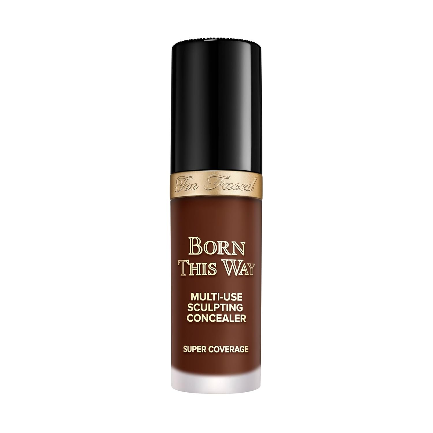 618Xzlo824L._SL1500_.jpg Too Faced Born This Way Super Coverage Multi-Use Concealer | Full Coverage, Non-Comedogenic, Oil Free + Long Lasting Concealer | Hyaluronic Acid, Coconut Water + Alpine Rose - Image 1