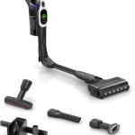 Bosch Unlimited 10 Cordless Stick Vacuum, Up to 80-Min Runtime, 90° Flex Tube, MicroClean Brush, >99.9% Dust Pick-up, HEPA Filter, Pet Hair, Carpets & Hard Floors, 3 Accessories, White