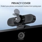 EMEET 1080P Webcam with Microphone, C960 Web Cam, 2 Mics, 90° FOV, USB Type-A & A-to-C Adapter, Plug&Play Computer Camera for Online Calling, Zoom/Teams/Facetime, Switch 2 Camera Support, 2025 Version - Image 7