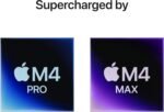 Apple 2024 MacBook Pro Laptop with M4 Pro, (14‑core CPU / 20 GPU): Built for Apple Intelligence, 16.2-inch Liquid Retina XDR Display, 24GB Unified Memory, 512GB SSD Storage, Space Black - Image 3
