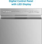 Midea MDF18A1AST Built-in Dishwasher with 8 Place Settings, 6 Washing Programs, Stainless Steel Tub, Heated Dry, Energy Star - Image 5