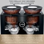 Jura GIGA 10 Automatic Espresso Machine (Diamond Black) Bundle with Water Stabilizer, Milk System Cleaner Mini-Tabs, Cleaning Tablets, Milk Containers, and Capresso Coffee Bean (6 Items) - Image 5