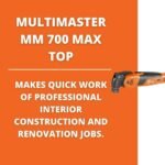 Fein MultiMaster MM 700 Max Top for Interior Construction and Renovation - Starlock Max Mount, QuickIn System, Constant Speed, Metal Drive Head - 72296864090 - Image 2