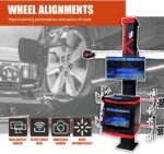 Wheel Alignment Machine Alignment System 3D Fully Automatic Wheel Alignment Machine Wheel Aligner Automotive Tire Alignment Tool, V3D-KL - Image 6