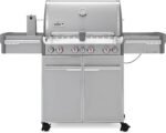 Weber Summit S-470 4-Burner Liquid Propane Grill, Stainless Steel 580-Square Inch