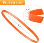 Upgrade Band Saw Urethane Tires - 14" x 1" x .095" (2 Pack) Compatible with Jet, Grizzly, and Powermatic Band Saws - Image 3