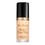 Too Faced Born This Way Natural Finish Longwear Liquid Foundation | Medium-To-Full Coverage | Hydrating + Oil Free