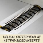 Powermatic 12-Inch Parallelogram Jointer, Helical, 3 HP, 230/460V 3Ph (1285) - Image 3