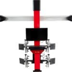 3D Wheel Alignment Machine with Auto Tracking High Precision 0.1mm/0.01° Accuracy for Cars & Trucks, 60,000+ Vehicle Database, Smart Voice Guidance, No Calibration Needed 110V