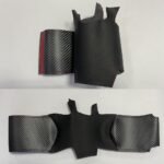 DIY Stitching Carbon Fiber Steering Wheel Cover for Subaru WRX STI and Levorg 2015 2016 2017 2018 2019 / STI S209 2019 15 inches Leather Interior Accessories - Image 3