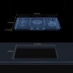 Empava 36 Inch Built-in Gas Cooktop with 5 Sealed SABAF Burners, Black Tempered Glass Surface, LPG/NG Convertible, Flame Failure Protection, Dishwasher Safe Grates - Image 7