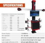 Wheel Alignment Machine Alignment System 3D Fully Automatic Wheel Alignment Machine Wheel Aligner Automotive Tire Alignment Tool, V3D-KL - Image 3