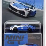 True Scale Miniatures Porsche 911 Turbo S Safety Car 2023 IMSA Daytona 24 Hrs 1/64 Diecast Model Car Mini GT MGT00735