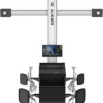 3D Wheel Aligner XC505 Wheel Alignment & Balancing Tools All-in-one Cabinet Full Measurement System 4 Wheel Alignment Tool With Voice Guidance,Car Model Database,Precise Positioning,Multilingual