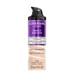 COVERGIRL & Olay Simply Ageless 3-in-1 Liquid Foundation, Matte Finish, Hyaluronic & Vitamin C Formula, 220 Creamy Natural, 1 Count