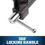 Wilton ATV All-Terrain Vise, 6" Jaw Width, 5-3/4" Max Jaw Opening, 5" Throat (10010) - Image 4