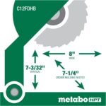 Metabo HPT 12-Inch Compound Miter Saw | Xact Cut LED Shadow Line System | Dual Bevel | C12FDHB - Image 4