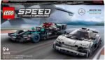 LEGO Speed Champions – 76909 Mercedes-AMG F1 W12 E Performance & Mercedes-AMG Project One - Image 3