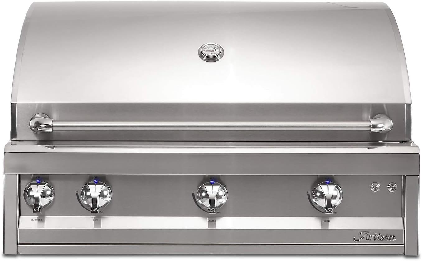 61nZIzzgO0L._AC_SL1500_.jpg Artisan Professional Series 36-Inch Built-In Gas Grill, Propane (ARTP-36-LP) - Image 1